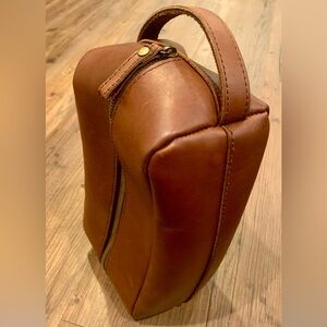 Vintage LL Bean Leather toiletries Bag